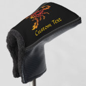 Flammen Scorpion Golf Head Cover Headcover (3/4 Vorderseite)