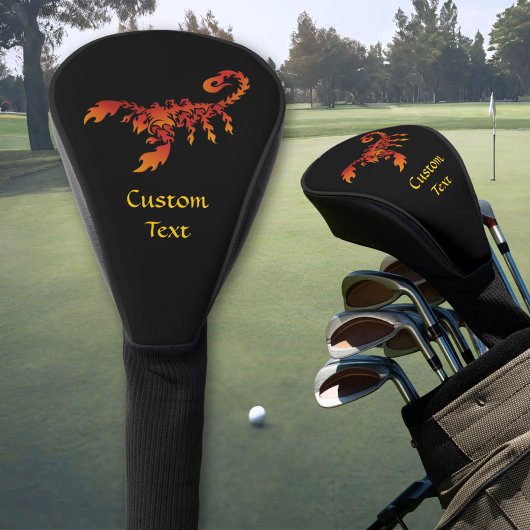 Flammen Scorpion Golf Head Cover Headcover