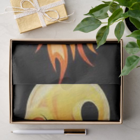 Flammen Seidenpapier (Geschenk)