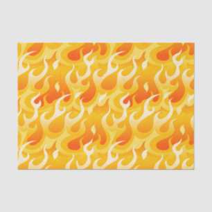 Flammen Seidenpapier