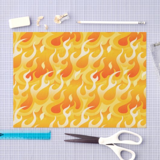 Flammen Seidenpapier (Handwerk)