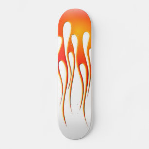 Flammen Skateboard