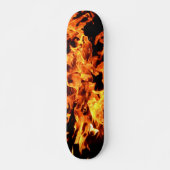 Flammen-Skateboard Skateboard (Vorne)