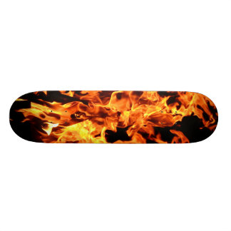 Flammen-Skateboard Skateboard