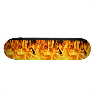 Flammen-Skateboard Skateboard