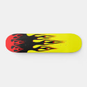 Flammen-Skateboard Skateboard (Horizontal)