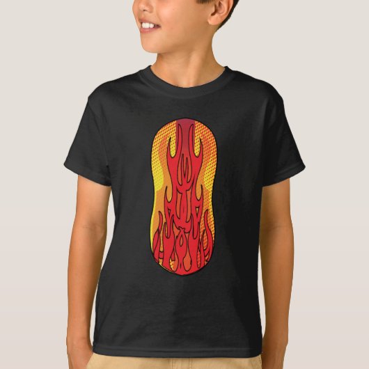 Flammen T-Shirt (Vorderseite)