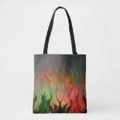 Flammen...... Tasche (Vorderseite)