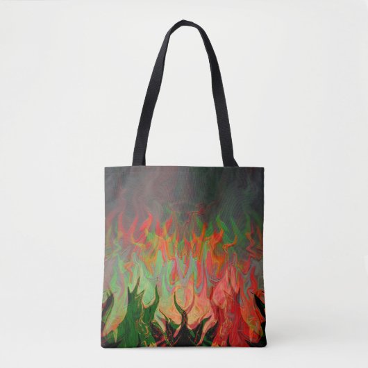Flammen...... Tasche (Vorderseite)