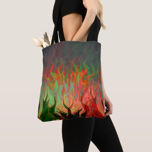 Flammen...... Tasche (Von Nahem)
