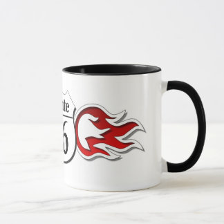 Flammen-Tasse des Weg-66 Tasse