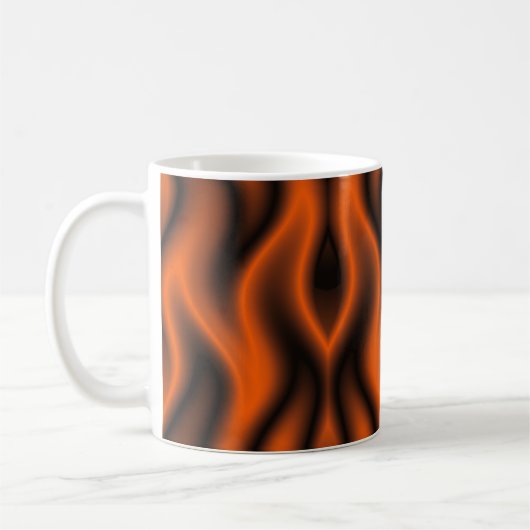 Flammen-Tasse Kaffeetasse (Links)