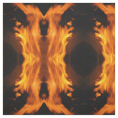 Flammen und Flammen Abstrakt Stoff (Muster)