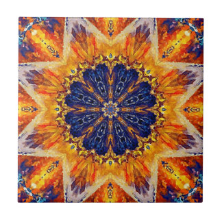 Flammen-und Marine-dekorative Fliese