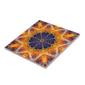 Flammen-und Marine-dekorative Fliese (Seite)