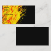 Flammen | visitenkarte (Vorne/Hinten)