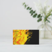 Flammen | visitenkarte (Stehend Vorderseite)