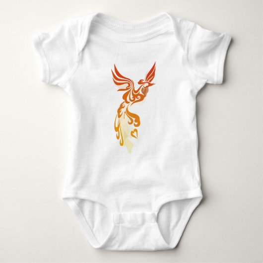 Flammen von Phoenix Baby Strampler (Vorderseite)