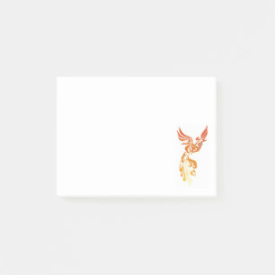 Flammen von Phoenix Post-it Klebezettel