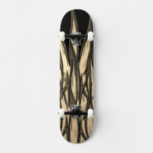 Flammen von Tan Skateboard