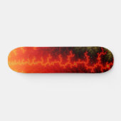 Flammen-Zickzack-Skateboard Skateboard (Horizontal)