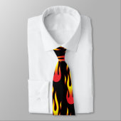 Flammen, zum Ihres Herzens zu tanken Krawatte (Gebunden)