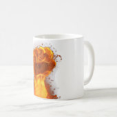 Flammenanfall Kaffeetasse (VorderseiteRechts)