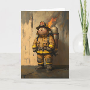 Flammenangst: Der überwältigende Feuerwehrmann Einladung