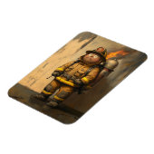 Flammenangst: Der überwältigende Feuerwehrmann Magnet (Linke Seite)