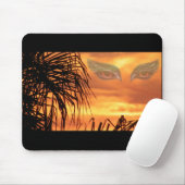 Flammenaugen_ Mousepad (Mit Mouse)