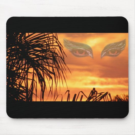 Flammenaugen_ Mousepad (Vorne)