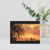 Flammenaugen_ Postkarte (Stehend Vorderseite)