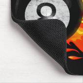 Flammenball 8 mousepad (Ecke)