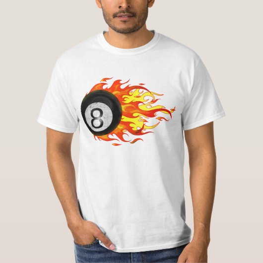 Flammenball 8 T-Shirt (Vorderseite)