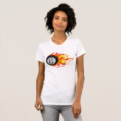 Flammenball 8 T-Shirt (Vorne ganz)