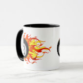 Flammenball 8 tasse (Vorderseite Links)