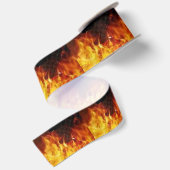 Flammenband Satinband (Rückseite)