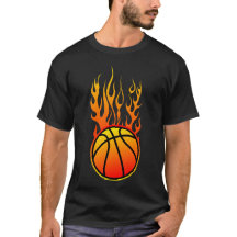 Flammenbasketball Flammenleuchte Logo 3110_A