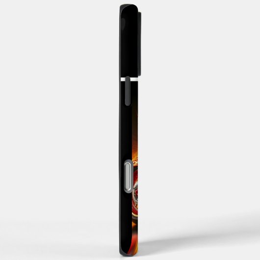 Flammenbemalter Chopper Case-Mate iPhone Hülle (Rückseite / Rechts)