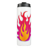 Flammenbrennbare Feuerbrände Thermosbecher (Vorderseite)