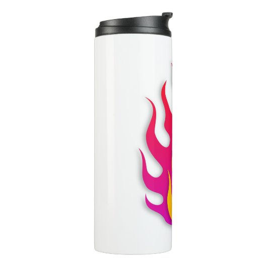 Flammenbrennbare Feuerbrände Thermosbecher (Nach links gedreht)