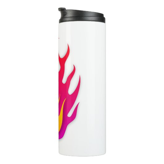 Flammenbrennbare Feuerbrände Thermosbecher (Nach rechts gedreht)
