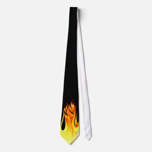 Flammende Krawatte (Vorderseite)