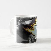 Flammender Heißer Stab Kaffeetasse (Vorderseite Links)
