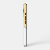 Flammender Kopf-Strichmännchen iPhone 16 Hülle (Linke Seite)