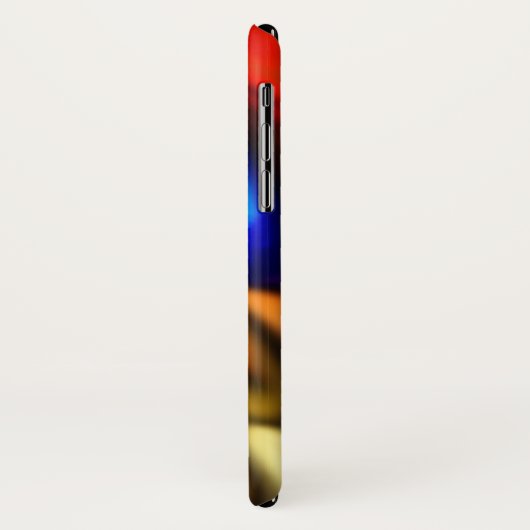 Flammender Tiffany-Fluss Case-Mate iPhone Hülle (Hinten/Links)