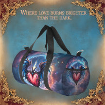 Flammendes Herz des Mondes – Gothic Cosmic Love