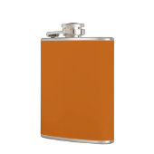 Flammendes Orange Flachmann (Links)