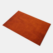 Flammendes Orange Fußmatte (Schrägansicht)