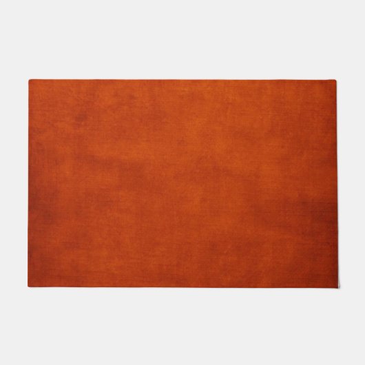 Flammendes Orange Fußmatte (Vorderseite)